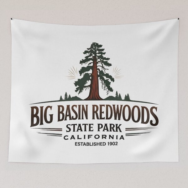 Item preview, Big Basin Redwoods State Park - California  designed and sold by GoodOldVintage.
