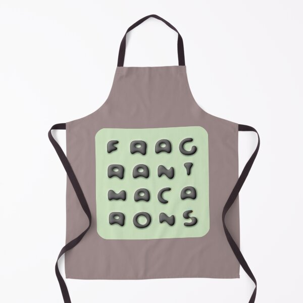 Item preview, Typography of Mint Flavored Fragrant Macarons designed and sold by cremedecolor.