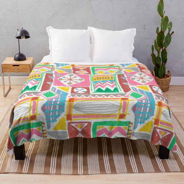 Item preview, Skecth handmade crazy geometric	 designed and sold by Alessandro Remo Mazzoni Remotextiles.