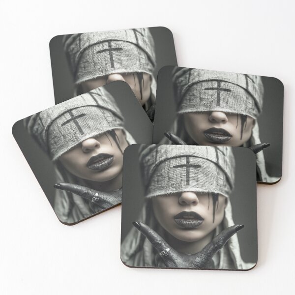 Item preview, unholy nun designed and sold by CursedbyLilith.