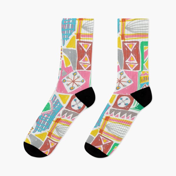 Item preview, Skecth handmade crazy geometric	 designed and sold by Alessandro Remo Mazzoni Remotextiles.