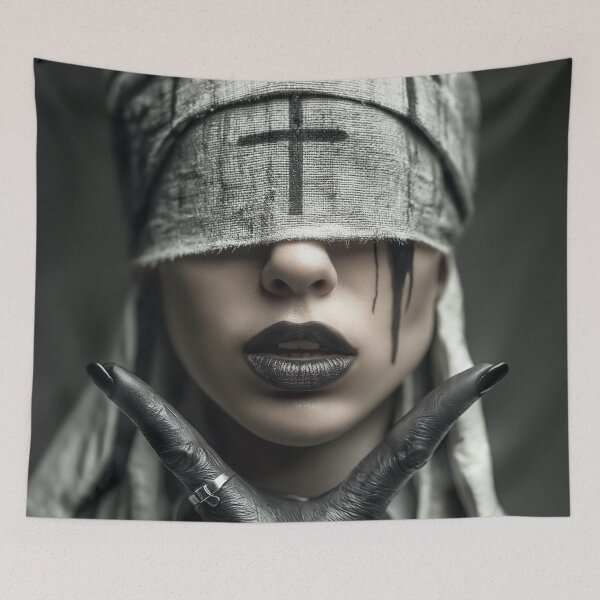 Item preview, unholy nun designed and sold by CursedbyLilith.