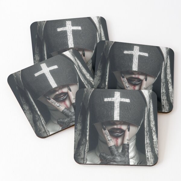 Item preview, unholy nun designed and sold by CursedbyLilith.