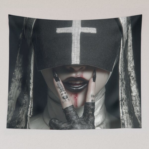 Item preview, unholy nun designed and sold by CursedbyLilith.