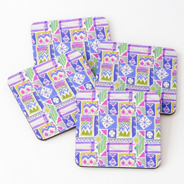 Item preview, Skecth handmade crazy geometric	 designed and sold by Alessandro Remo Mazzoni Remotextiles.