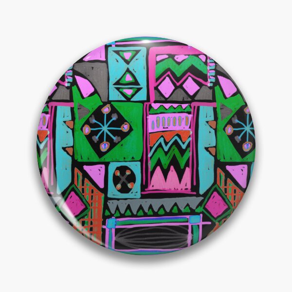 Item preview, Skecth handmade crazy geometric	 designed and sold by Alessandro Remo Mazzoni Remotextiles.