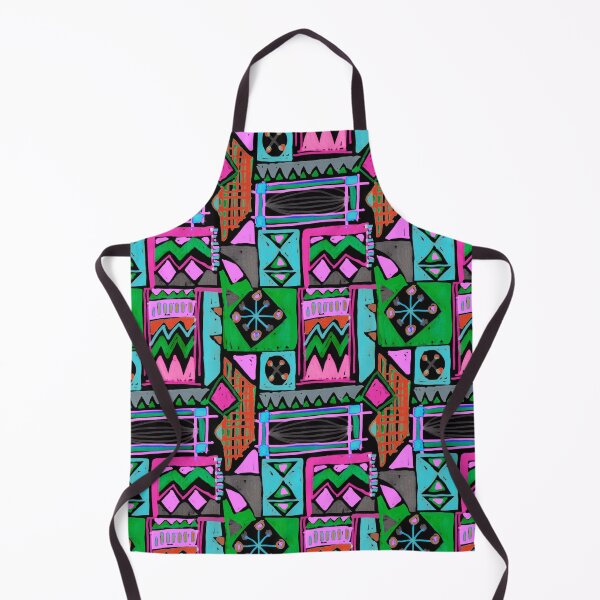 Item preview, Skecth handmade crazy geometric designed and sold by Alessandro Remo Mazzoni Remotextiles.