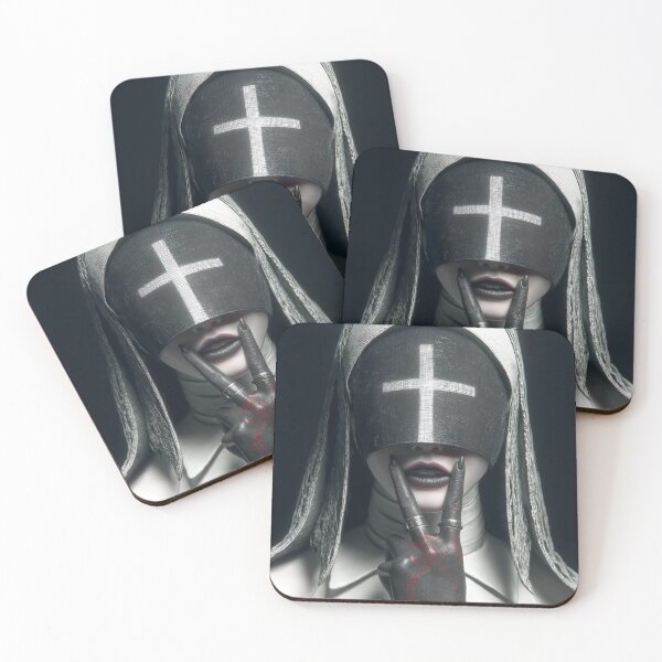 Item preview, unholy nun designed and sold by CursedbyLilith.
