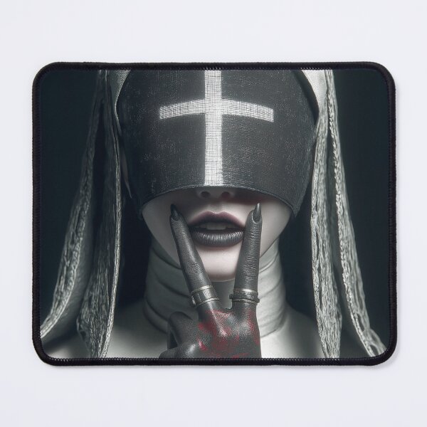 Item preview, unholy nun designed and sold by CursedbyLilith.