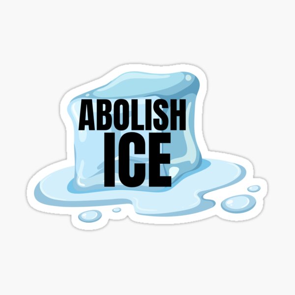 Vista previa del artículo con la obra «Abolir el hielo», diseñado y vendido por CheekyGrace.