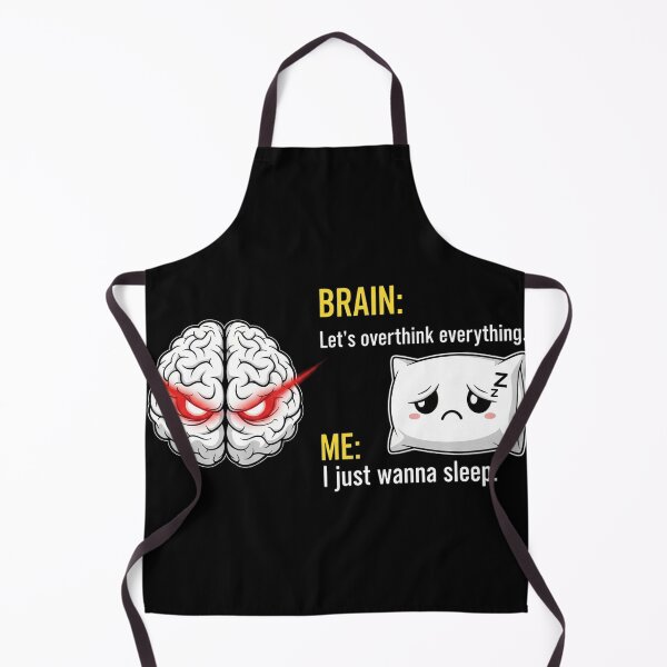 Item preview, Brain vs. Sleep: Overthinker's Midnight Battle designed and sold by kubix81.