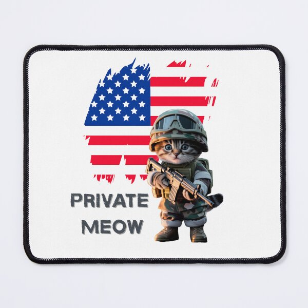 Item preview, Cute Soldier Cat: Be All You Can Be designed and sold by Art - KP.