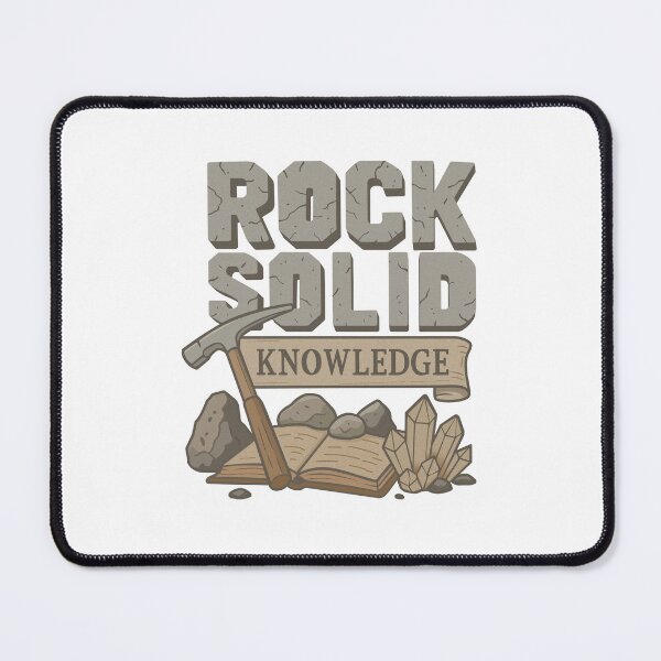 Item preview, Rock Solid Knowledge - Geology-Inspired designed and sold by LadyInEverGreen.