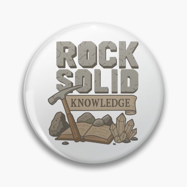 Item preview, Rock Solid Knowledge - Geology-Inspired designed and sold by LadyInEverGreen.