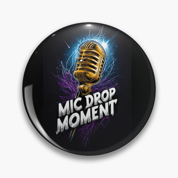 Item preview, Mic Drop King Tee designed and sold by StreetPulseWear.