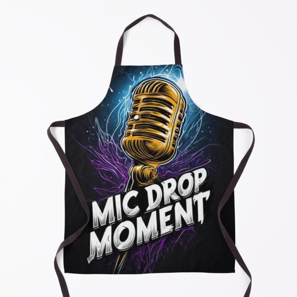 Item preview, Mic Drop King Tee designed and sold by StreetPulseWear.