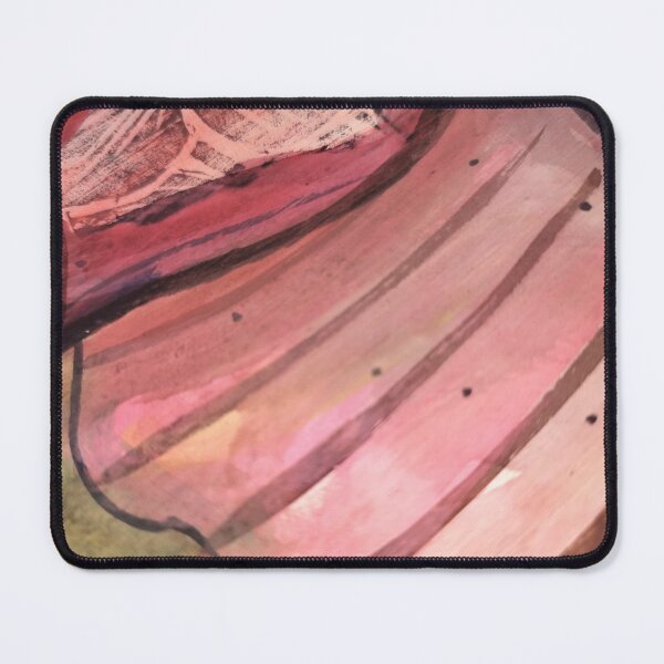 Item preview, Pink stripe dot trillium block print sunset situation designed and sold by jessrussell.
