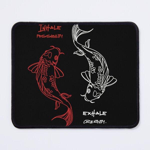 Item preview, Inhale Possibility Exhale Creativity Koi Shirt designed and sold by ProdX.