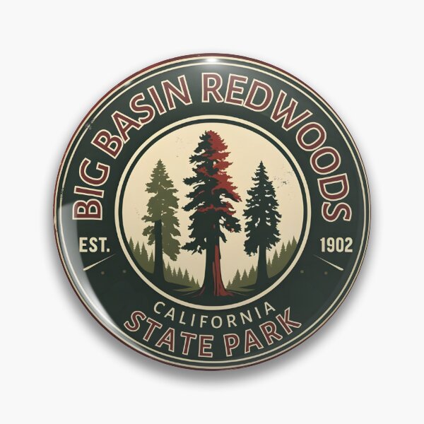 Item preview, Big Basin Redwoods State Park - California  designed and sold by GoodOldVintage.