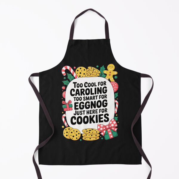 Item preview, Too Cool for Caroling: Funny Christmas Cookie Art For Sarcastic Holiday Moods designed and sold by elynne9.