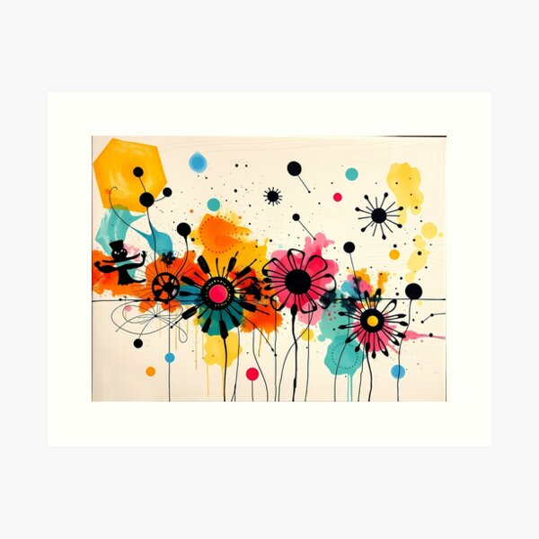 Item preview, Colorful abstract art designed and sold by PICT  T MOSB.