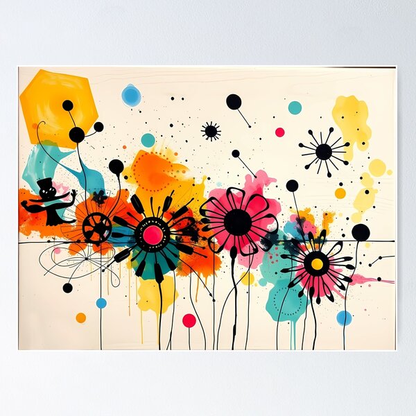 Item preview, Colorful abstract art designed and sold by PICT  T MOSB.
