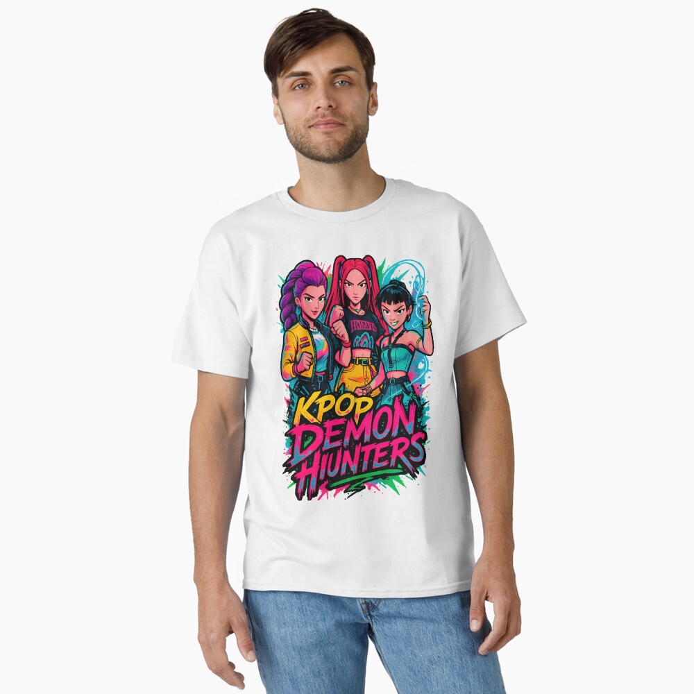 T-shirt chanteur pop demon main image 1