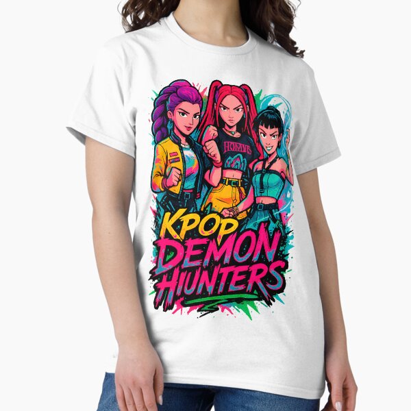 Vista previa del artículo con la obra «Arte de cazadores de demonios del K-Pop - 1», diseñado y vendido por vsartmaking.