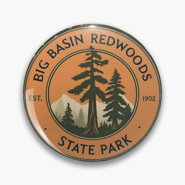 Item preview, Big Basin Redwoods State Park - California  designed and sold by GoodOldVintage.