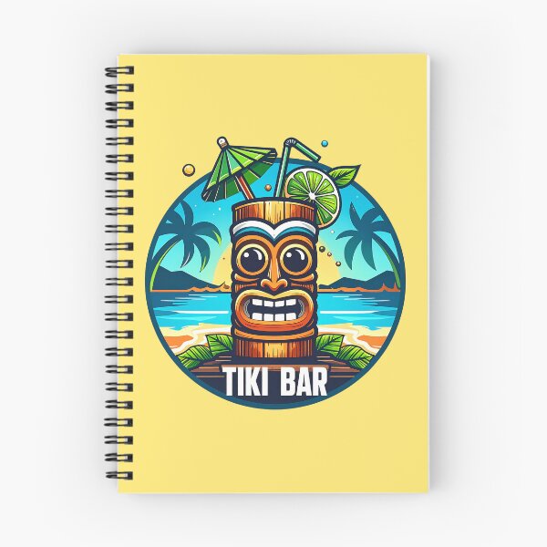 Item preview, Tiki Bar Logo designed and sold by ArtFactoryAI.