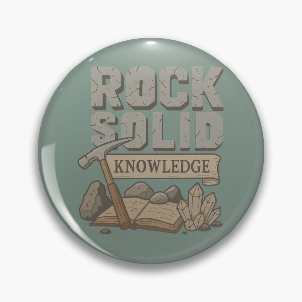 Item preview, Rock Solid Knowledge - Geology-Inspired designed and sold by LadyInEverGreen.