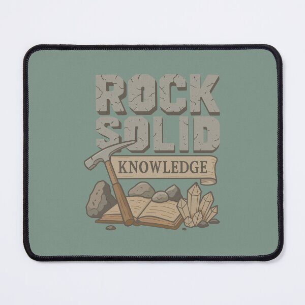 Item preview, Rock Solid Knowledge - Geology-Inspired designed and sold by LadyInEverGreen.
