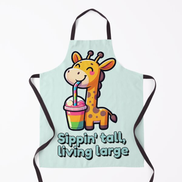 Item preview, Rainbow Smoothie Giraffe designed and sold by buglevel.