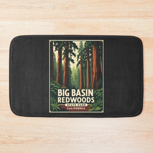 Item preview, Big Basin Redwoods State Park - California  designed and sold by GoodOldVintage.