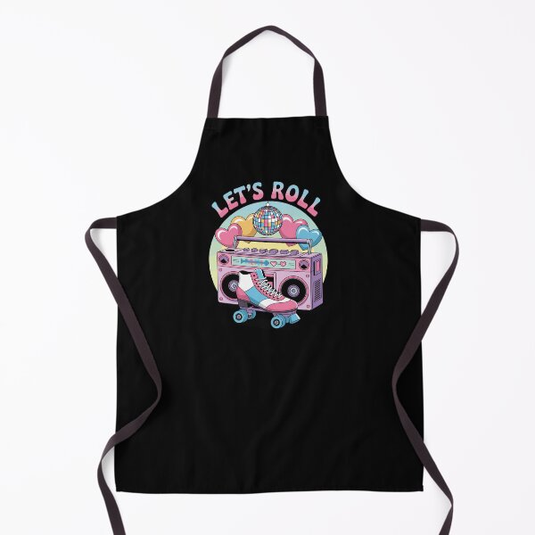 Item preview, Funny 80's Roller Disco Boombox Skater Girl designed and sold by Betsytiptoe.