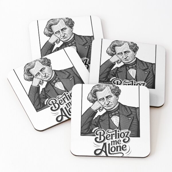 Item preview, Berlioz Me Alone – Vintage Composer Pun Design designed and sold by ForeverPrintsOK.