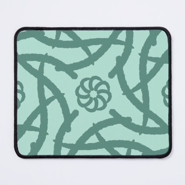 Item preview, Floral Scribbles in Green designed and sold by KathyLav.