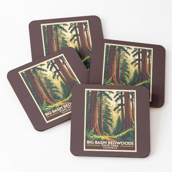 Item preview, Big Basin Redwoods State Park - California  designed and sold by GoodOldVintage.