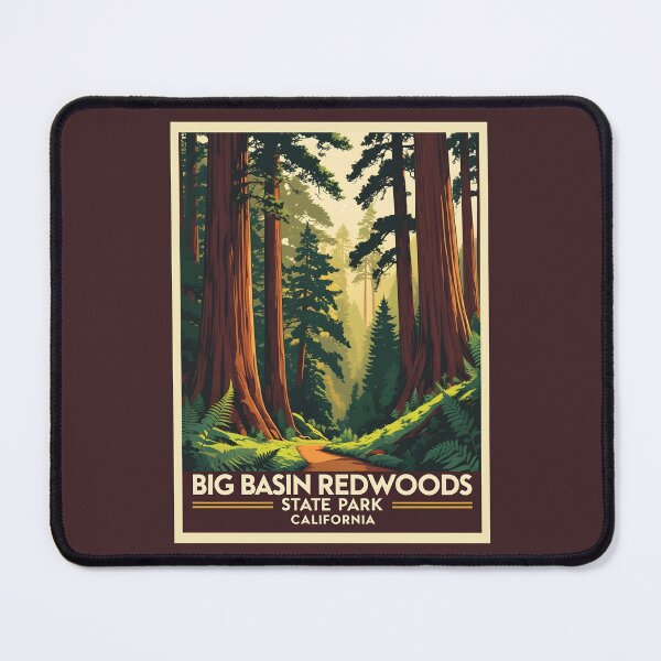 Item preview, Big Basin Redwoods State Park - California  designed and sold by GoodOldVintage.