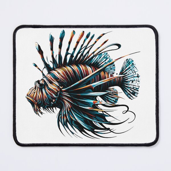 Item preview, Lion fish designed and sold by maistendencias.