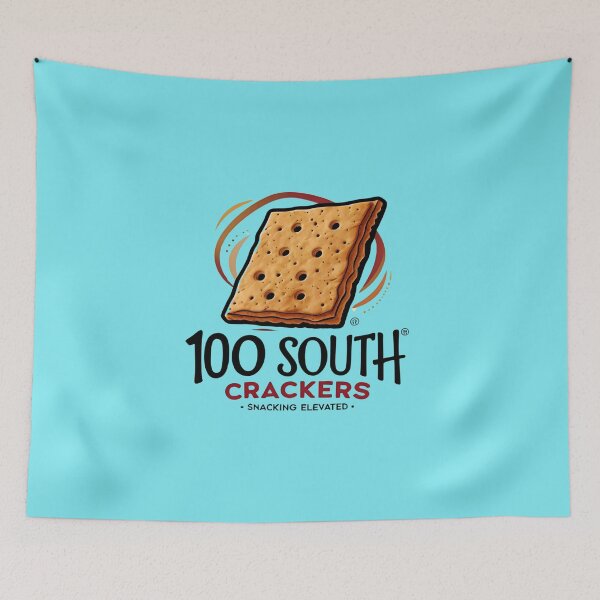 Item preview, 100 South Brown Cracker with White Background designed and sold by Rue Market.