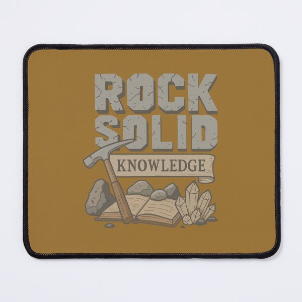 Item preview, Rock Solid Knowledge - Geology-Inspired designed and sold by LadyInEverGreen.