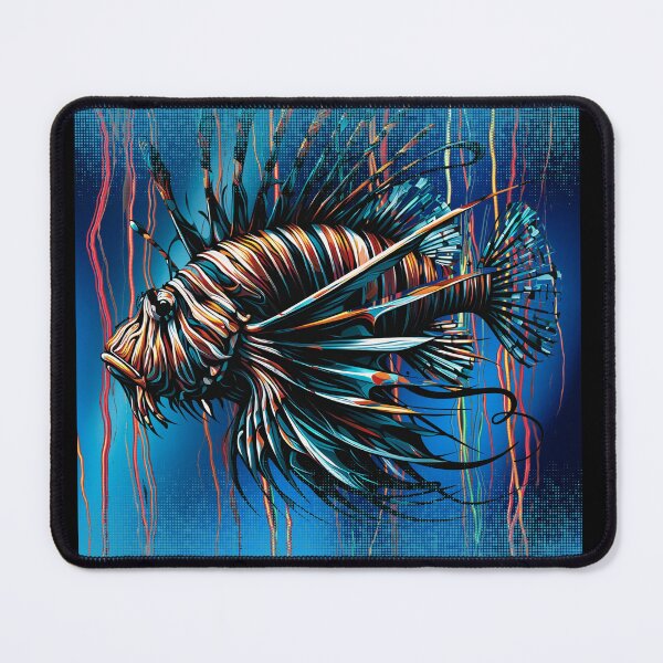 Item preview, Lion fish designed and sold by maistendencias.