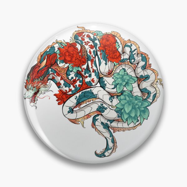 Artikelvorschau, Japanisch inspiriertes Drachenhirn entworfen und verkauft von baby-blu.