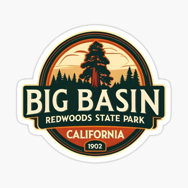Item preview, Big Basin Redwoods State Park - California  designed and sold by GoodOldVintage.