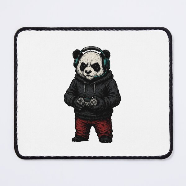 Item preview, cool gamer panda animal designed and sold by Artdh.