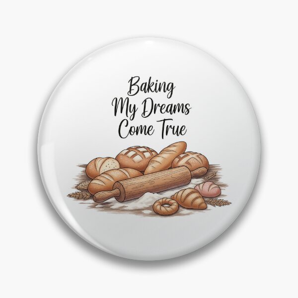 Item preview, Baking My Dreams Come True – Cozy Cottagecore Baking Design designed and sold by shashtopia.