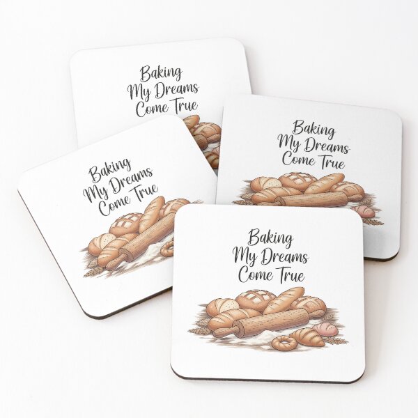 Item preview, Baking My Dreams Come True – Cozy Cottagecore Baking Design designed and sold by shashtopia.