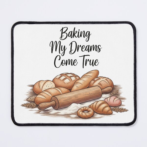 Item preview, Baking My Dreams Come True – Cozy Cottagecore Baking Design designed and sold by shashtopia.