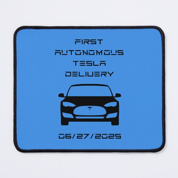Item preview, Tesla First Car Delivers Itself - 06/27/2025 designed and sold by WigOutlet.